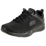 Skechers Men's Equalizer 3.0 Black Sneakers - 7 UK (41 EU) (8 US) (52927-BBK)