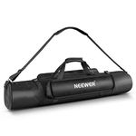 NEEWER 39.37"/1m Tripod Carrying Case, Heavy Duty Waterproof Nylon Bag with Handles & Shoulder Straps, Compact Case with Full Length Zippered Closure, External Pocket for Light Stand/Boom Stand/Tripod