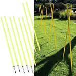 DON Multi Sport Training Equipment | Hurdles Cones Ladders Slalom Poles 6 Ft