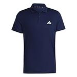 adidas IB8104 TR-ES Base Polo Polo Shirt Men's Dark Blue/White Size M