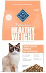 Blue Buffalo True Solutions Healthy Weight Natural Dry Food for Adult Cats, Chicken, 11-lb. Bag