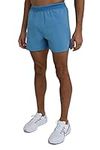 TCA Men's Flyweight Running Performance Shorts with Zipped Pockets - Powder Blue, XL