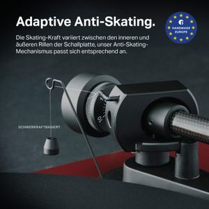 Pro-Ject Debut EVO 2 Turntable – Wine Red