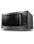 TOSHIBA ML-EM45P(BS) Countertop Microwave Oven with Smart Sensor and Position Memory Turntable, Memory Function, 1.6 Cu.ft with 13.6 inch Removable Turntable, Black Stainless Steel, 1200W