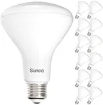 Sunco 12 Pack BR30 LED Bulbs, Indoo