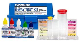 Poolmaster 22260 5-Way Test Kit with Case - Basic Collection