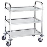 VEVOR Stainless Steel Cart, 3 Layer