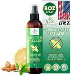 Donaldson Farms Carpenter Bee Repellent Spray, 8oz, All Natural Wood Bee Repellent Spray, Carpenter Bee Control Spray for Outdoor Wood & Furniture, Citrus Oil Spray for Carpenter Bees