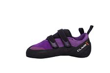 CLIMBX Rave Strap Climbing Shoe-12.5-Purple