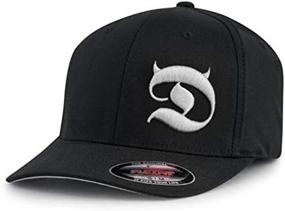 RED DEVIL CLOTHING Horned D S/M Black