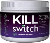 Killswitch Nootropics Brain & Sleep Support Supplement - Calming Magnesium Powder Promotes Restful Nights & Productive Days - Real Cacao, Sugar-Free, Made in USA