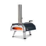 Ooni Karu 2 Multi-Fuel Outdoor Pizza Oven - Wood and Gas Outdoor Pizza Oven with Pizza Stone & Intergrated Thermometer, Pizza Oven Outdoor, Dual Fuel 12 Inch Pizza Maker, Outdoor Cooking Grill