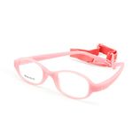 EnzoDate Baby Optical Glasses Frame Size 40 with Strap, Bendable Boys Girls Infants Eyeglasses