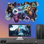 KAIRNE 3D Gamer Poster,Gaming Wall 