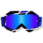 NENKI Motocross Goggles for Kids, Motorcycle MX ATV Goggles Dirt Bike Off Road MTB Goggles & Ski Goggles with Anti Fog and 100% UV Protection Lens for Kids Aged 3-12