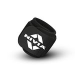 Nivia Orthopedic Wrist support for gym, Wrist Supporter for Men and Women, for Weightlifting, Long Lasting Velcro, Gym Accessories, Wrist Wrap for fitness training, Made of Neoprene/Lycra (Black) One Pc