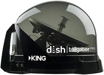 KING DTP4900 DISH Tailgater Pro Premium Portable/Roof Mountable Satellite TV Antenna