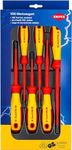 Knipex VDE Screwdriver Set Slotted