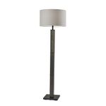 Adesso 3498-01 Kona Floor Lamp, E26 Medium Base, Black