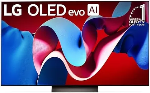 LG 65-Inch Class OLED evo C4 Series Smart TV 4K Processor Flat Screen with Magic Remote AI-Powered with Alexa Built-in (OLED65C4PUA, 2024)