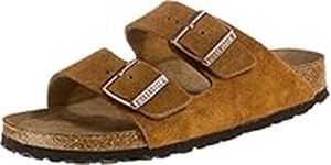 Birkenstock Women's Arizona SFB Open Toe Sandals, Brown (Mink Mink), 3.5 UK (36 EU)