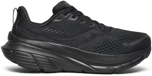 Saucony Men's Guide 17 Sneaker,Black/Black,11.5 US