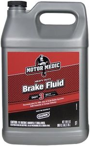 Motor Medic M4434 DOT 3 Heavy Duty Brake Fluid - 1 Gallon