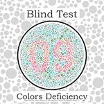 Blind Test for Colors Deficiency wi