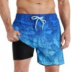 iCKER Swim Shorts Men Swim Trunks 2