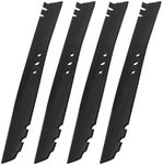 KEDAKEJI 131-4547-03 Mulching Blades 4PCS Replacement for Toro 22'' Recycler Toro Walk-Behind Lawn Mower for Toro 22" Deck Blade 20016 20017 20332 20071 20330C 20065 Recycler Mower