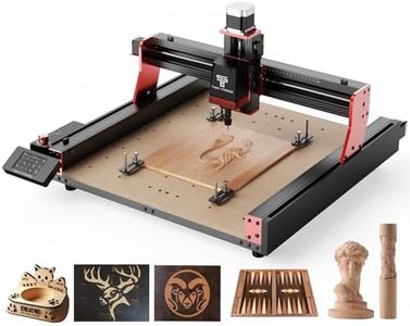 Twotrees TTC450 Pro CNC Router Machine with 3.5" Touch Screen,800mm/min Speed,18.11"x 18.11"x 3.15" Working Area,3-Axis CNC Milling Machine for Wood Metal Acrylic MDF Nylon Carving