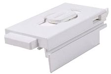 Sliding Window 2-3/4" Length White Tilt Latch - Left