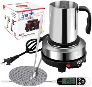 MAHOOMMAKH Candle Making kit with Hot Plate, Candle Making Supplies, Candle Making Kit for Adults