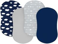 Baby Bassinet Sheets 4 Pack Compati