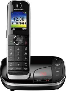 Panasonic Cordless Phone Twin Pack – Black