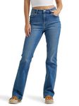 Wrangler Women's High Rise Bold Boot Jean, Carolina, 14-32