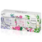 Yardley London Perfumed Powder Trio Collection – English Lavender, English Rose & Lily of the Valley, Dusting Body Powder Gift for Women, Silky Soft Finish, Elegant Present for Self-Care