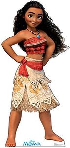 Cardboard People Moana Life Size Cardboard Cutout Standup - Disney's Moana