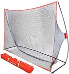 GoSports Golf Practice Hitting Net - Huge 10' x 7' Size - Designed By Golfers for Golfers