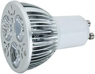 XUPHINX UV Ultraviolet Purple Light Bulb, 3W GU10 Purple Light LED Bulb Lamp 85-265V/12V