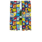 Franco Kids Room Window Curtains Drapes Set, 82 x 63 in, Pokemon