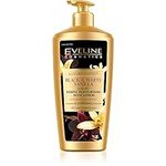 Eveline Cosmetics Luxury Expert Black & White Vanilla Luxurious Body Moisturiser for Women | 350 ML | Body Lotion for Dry and Sensitive Skin | Long-lasting Hydration | Fast-absorbing Balm