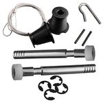 Garage Door Repair Kit Includes Cones and Cables/Circlip Type Roller Spindles To Suit Henderson Canopy