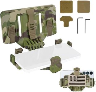 SIVIGEAR Tactical Phone Holder Available in Full Size Plate Carrier Phone Mount Adjust Nylon Molle Phones Holder for Tactical,Car,Office CP