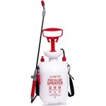 NETTA Garden Sprayer 5 Litre Pressure Pump Sprayer for Weed Killer, Patio Cleaning, Fertilizer, Pesticides, Fungicides, Water Car Cleaning- 5L