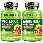 NATURELO Whole Food Multivitamin for Teens - with Vitamins, Minerals, Organic Fruits & Veggies - Non-GMO - Vegetarian - 120 Vegan Capsules (Pack of 2)