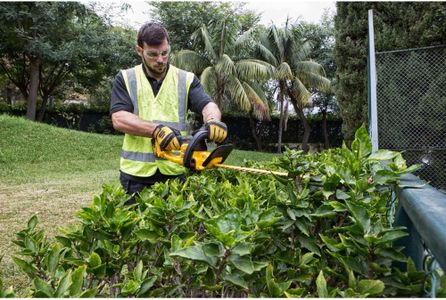 DEWALT 18V XR Cordless Hedge Trimmer – Bare Unit, Yellow
