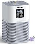 Air Purifier, Home Air Cleaner For Bedroom Large Room up to 600 sq.ft, VEWIOR H13 True HEPA Air Filter with Fragrance Sponge 6 Timer Settings Quiet Air Purifiers for Pets Dander Odor Dust Smoke Pollen