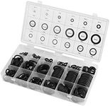 279Pcs/Set O Rings Assortment, 18 Sizes Rubber O-Ring Assortment Set Hydraulic Plumbing Gaskets Seal Kit, O Ring Kit