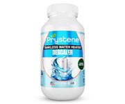 Prystene Tankless Water Heater Descaler Powder (1.2 Pounds) - Professional-Grade Descaler/Cleaner Restores Heating Efficiency. Easy to Use, Food Grade Ingredients, Biodegrable, Made in USA.